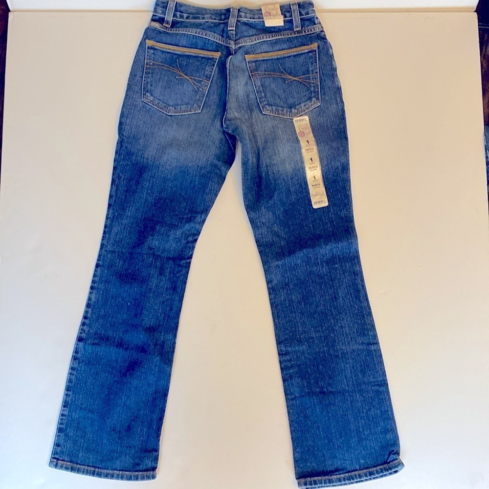 CRUEL GIRL Dakota Stonewashed NWT Women’s Relaxed Jeans Size 1 Short - Picture 4 of 6